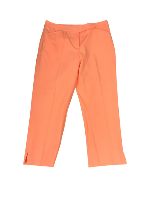 Cutter & Buck Women's Capri Pant Peach 10=M