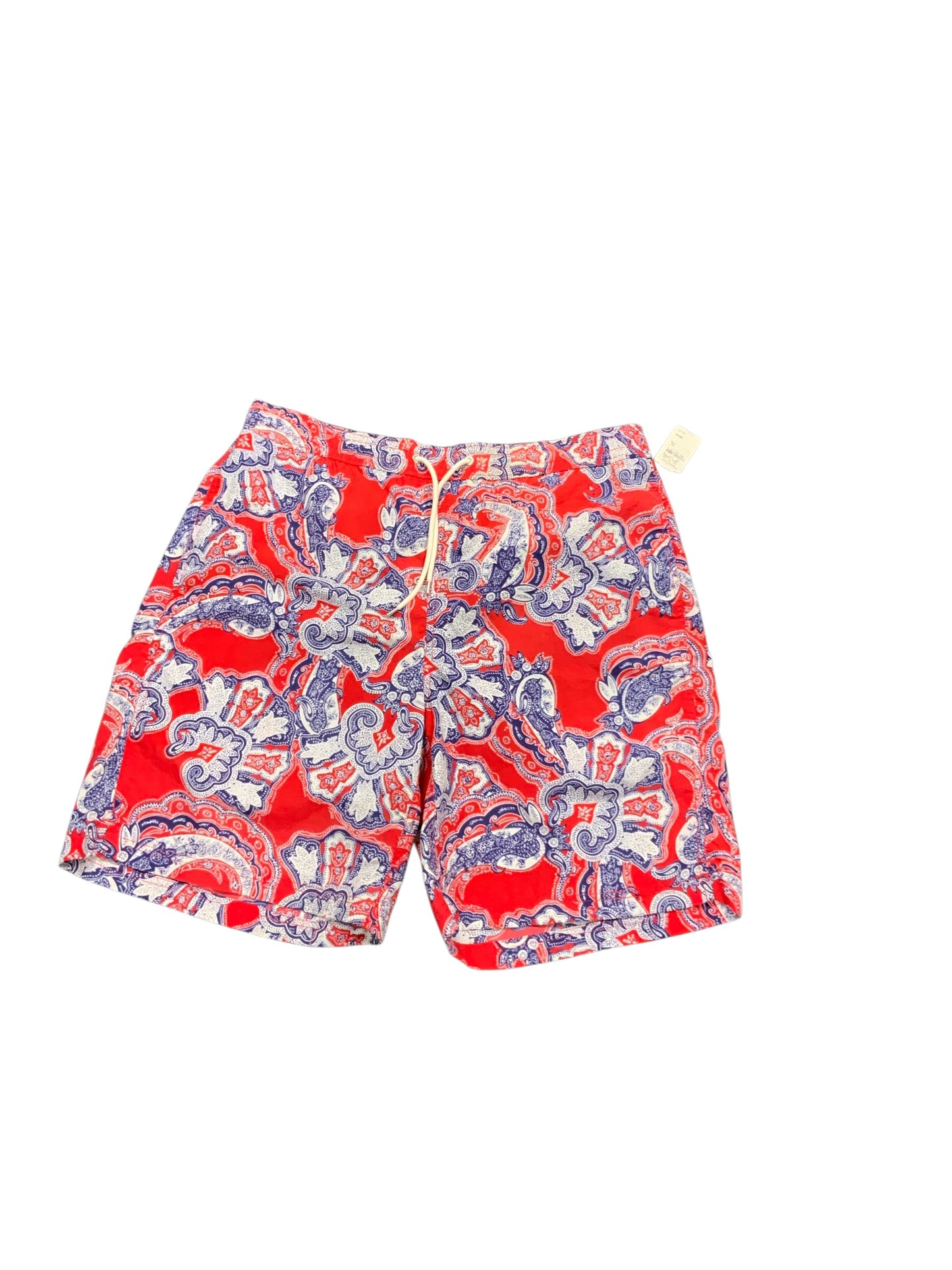 NWT Neiman Marcus Men's Swim Trunk Red XL