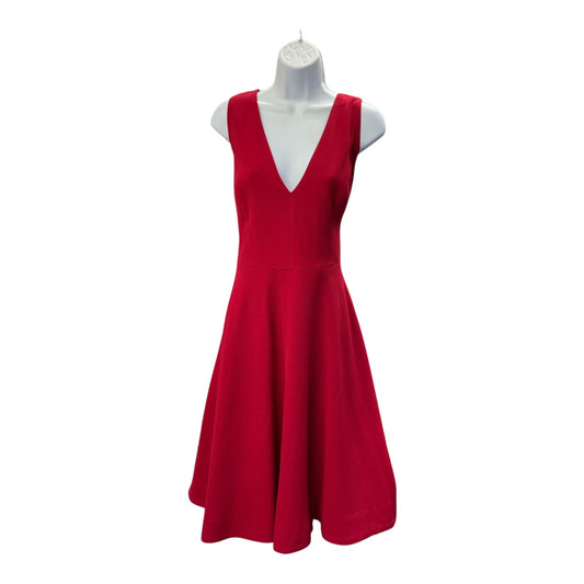 Dress The Population Women's Dress Wine 2X