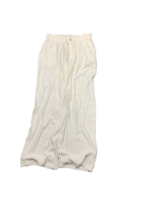 NWT Thread & Supply Women's Linen Pant White XL