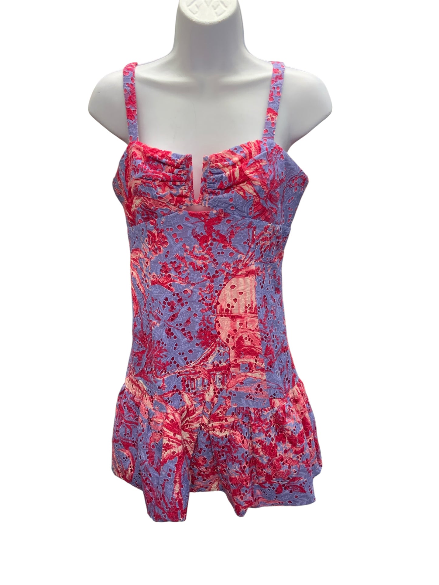 Gilner Farrar Women's Dress Purple 4=S