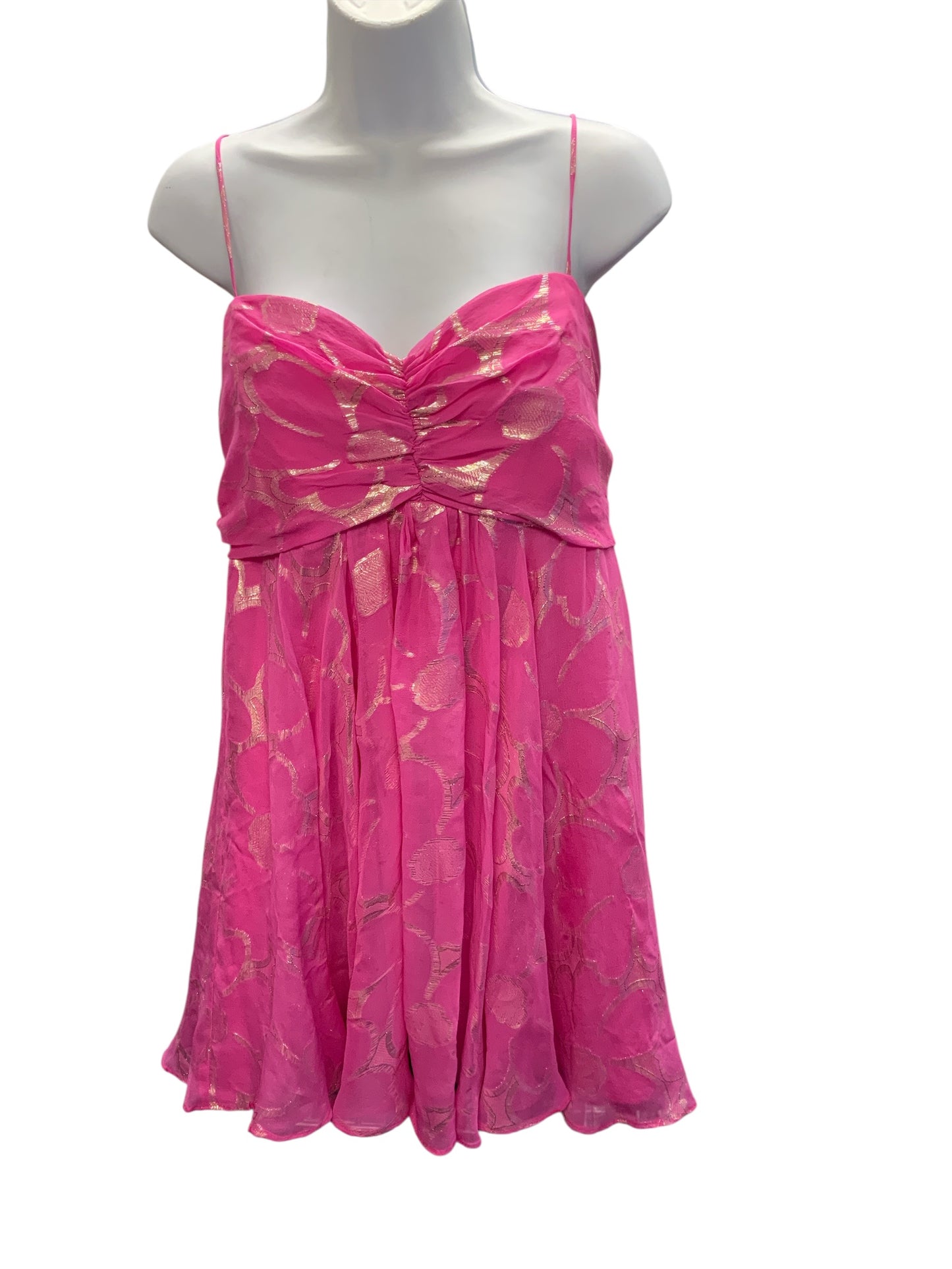 Delfi Collective Women's Dress Fucshia L