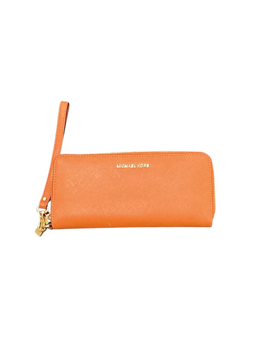Michael Kors Orange Wallet