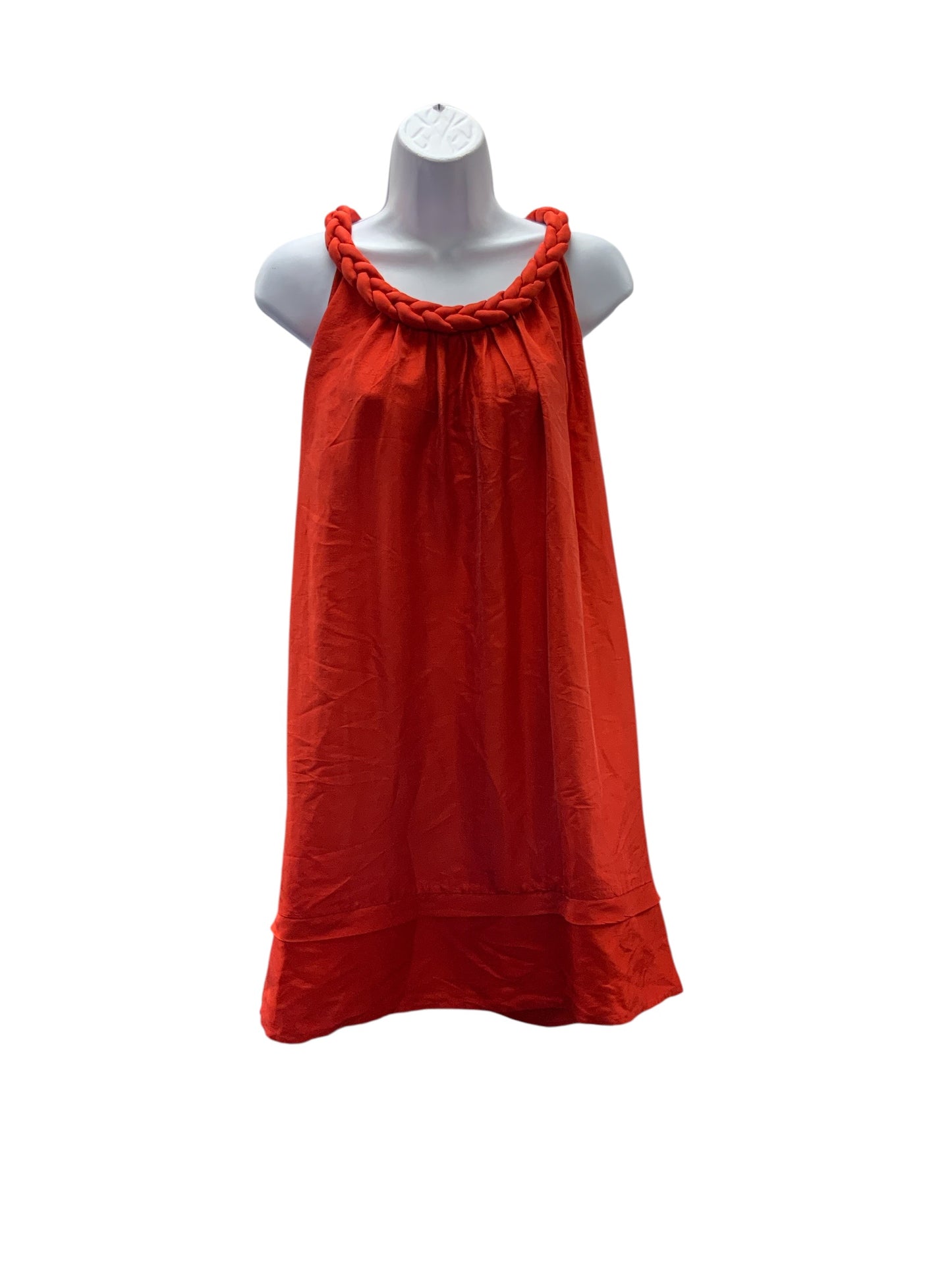 Calypso St Barth Women's Silk Dress Rust S