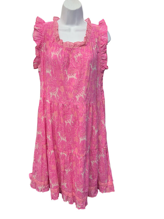 La Plage Women's Dress Pink M