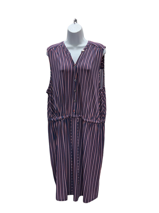 Love & Legends Women's Dress Navy 3X