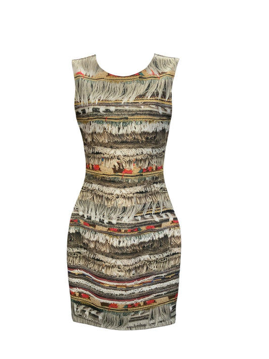 Maria Hoffman WOmen's Dress Olive Scuba S