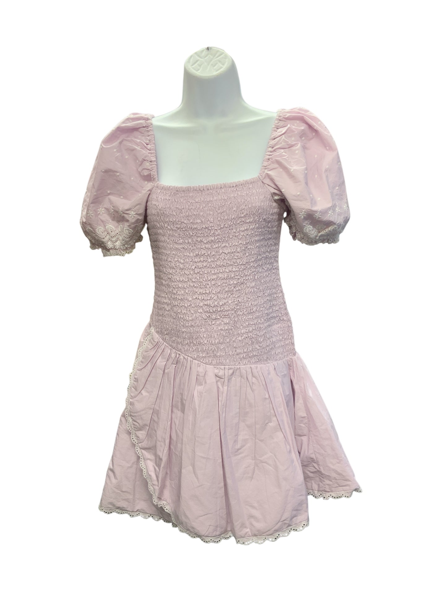 NWT Loveshack Fancy Women's Dress Purple XS