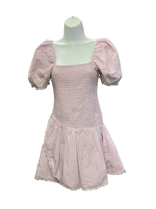 NWT Loveshack Fancy Women's Dress Purple XS