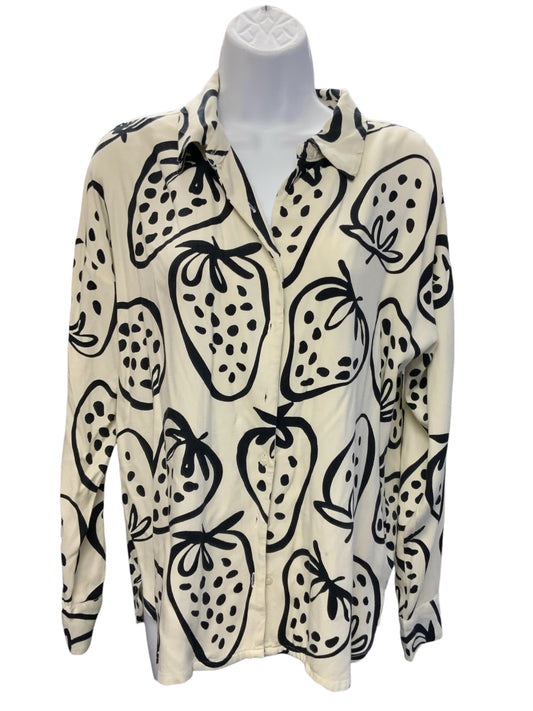 Compania Fantastica Women's Shirt White Black S