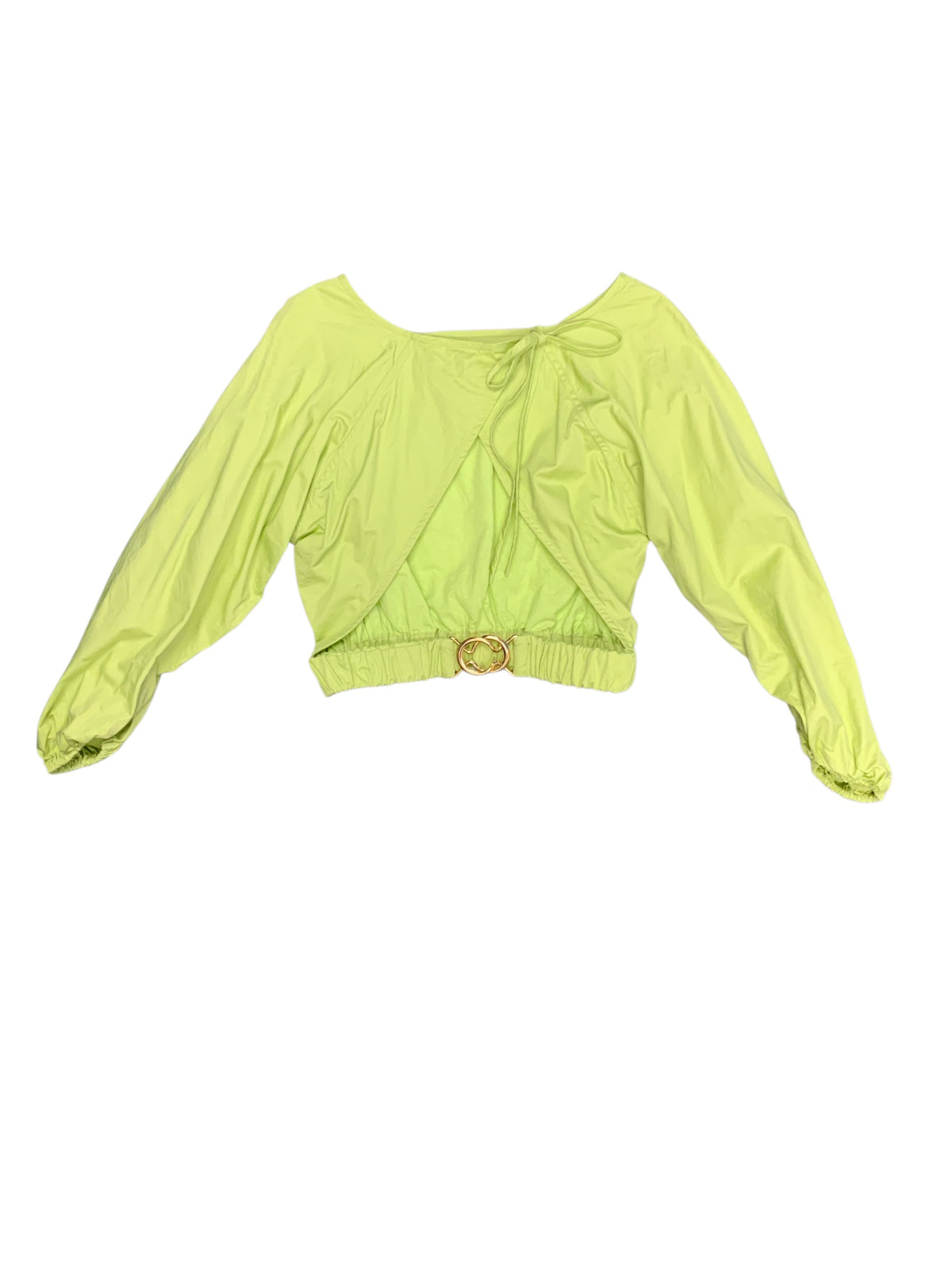 Aureta Women's Blouse Lime M