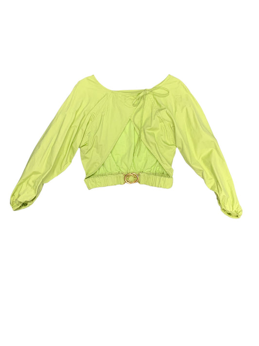 Aureta Women's Blouse Lime M