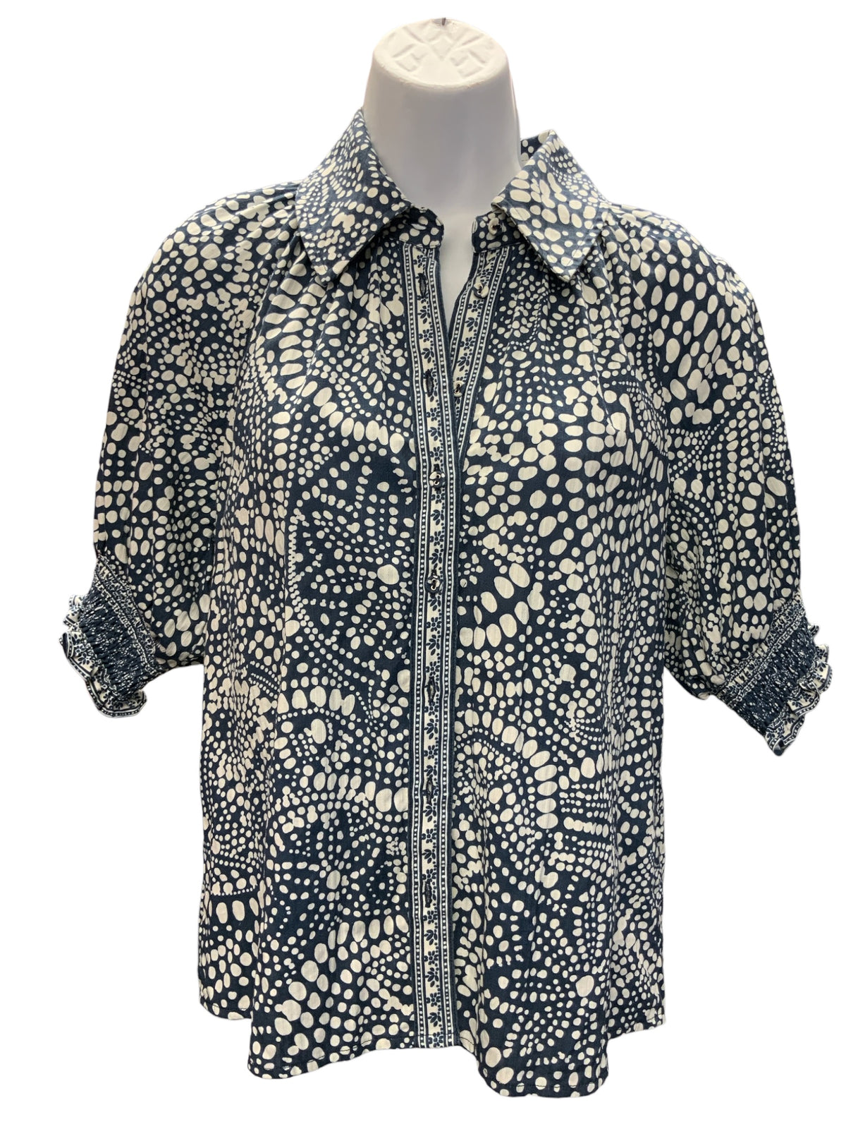 Ramy Brook Women's Blouse Blue XS