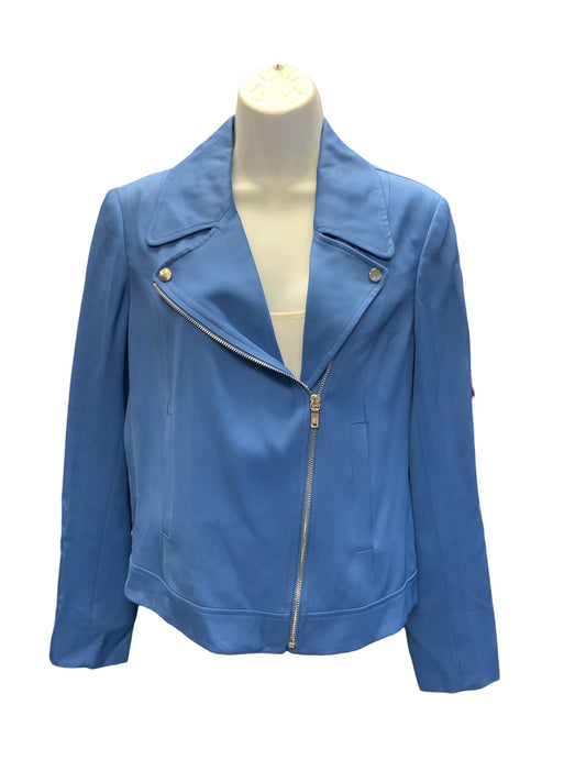 Massimo Dutti Women's Jacket Blue M