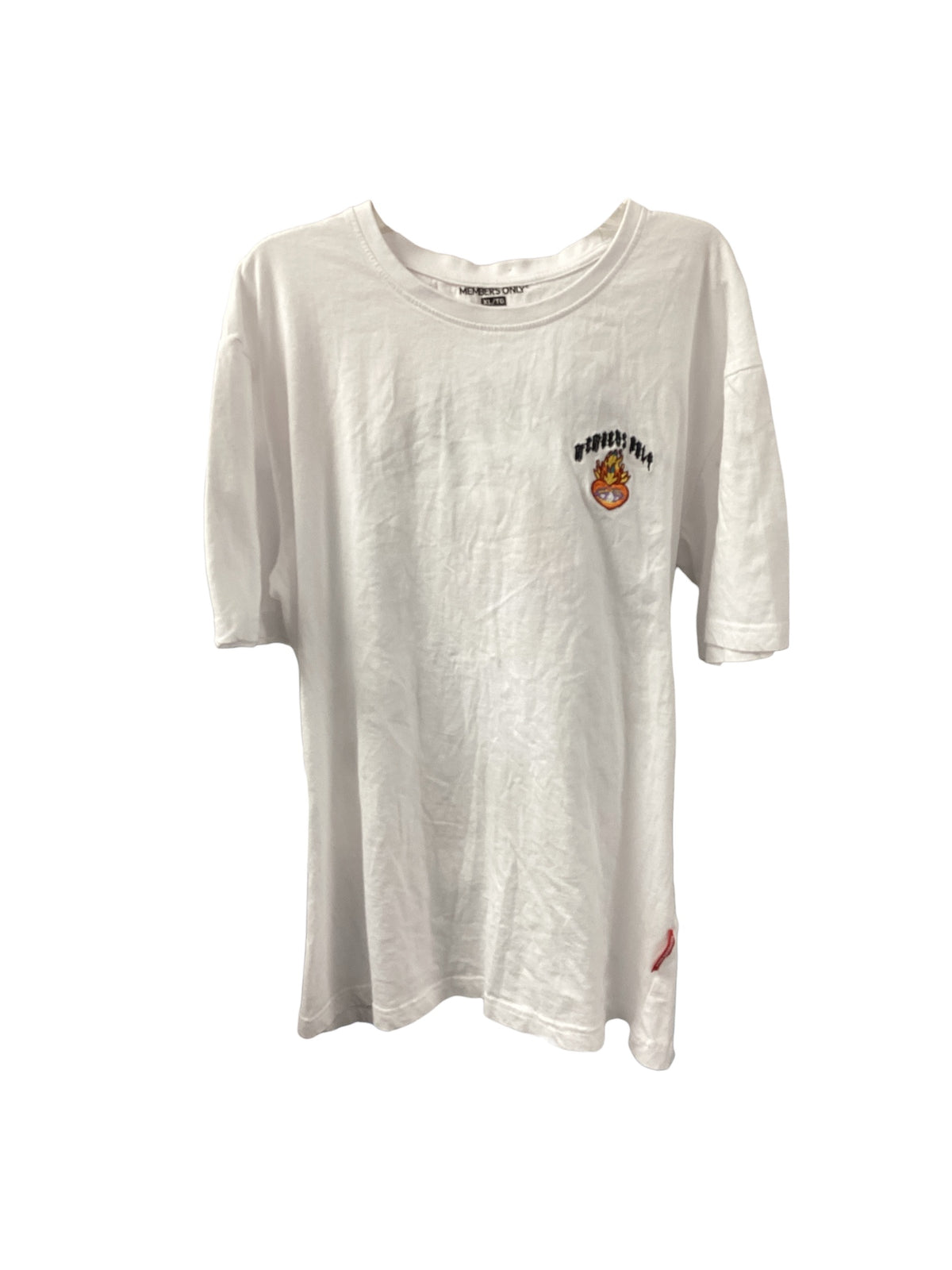 Members Only Men's Tee White XL