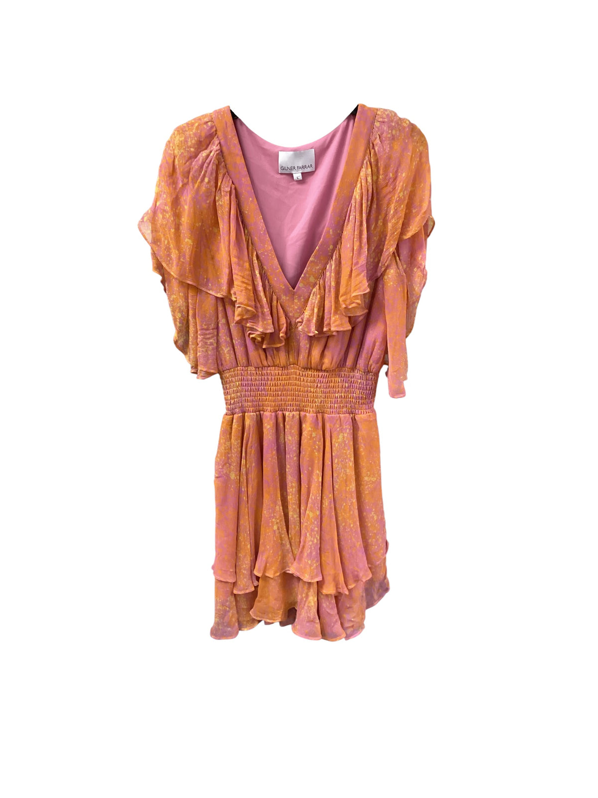 Gilner Farrar Women's Dress Orange L