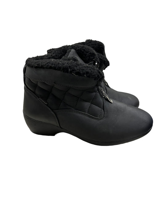 Womens Weatherproof Booties Black 9