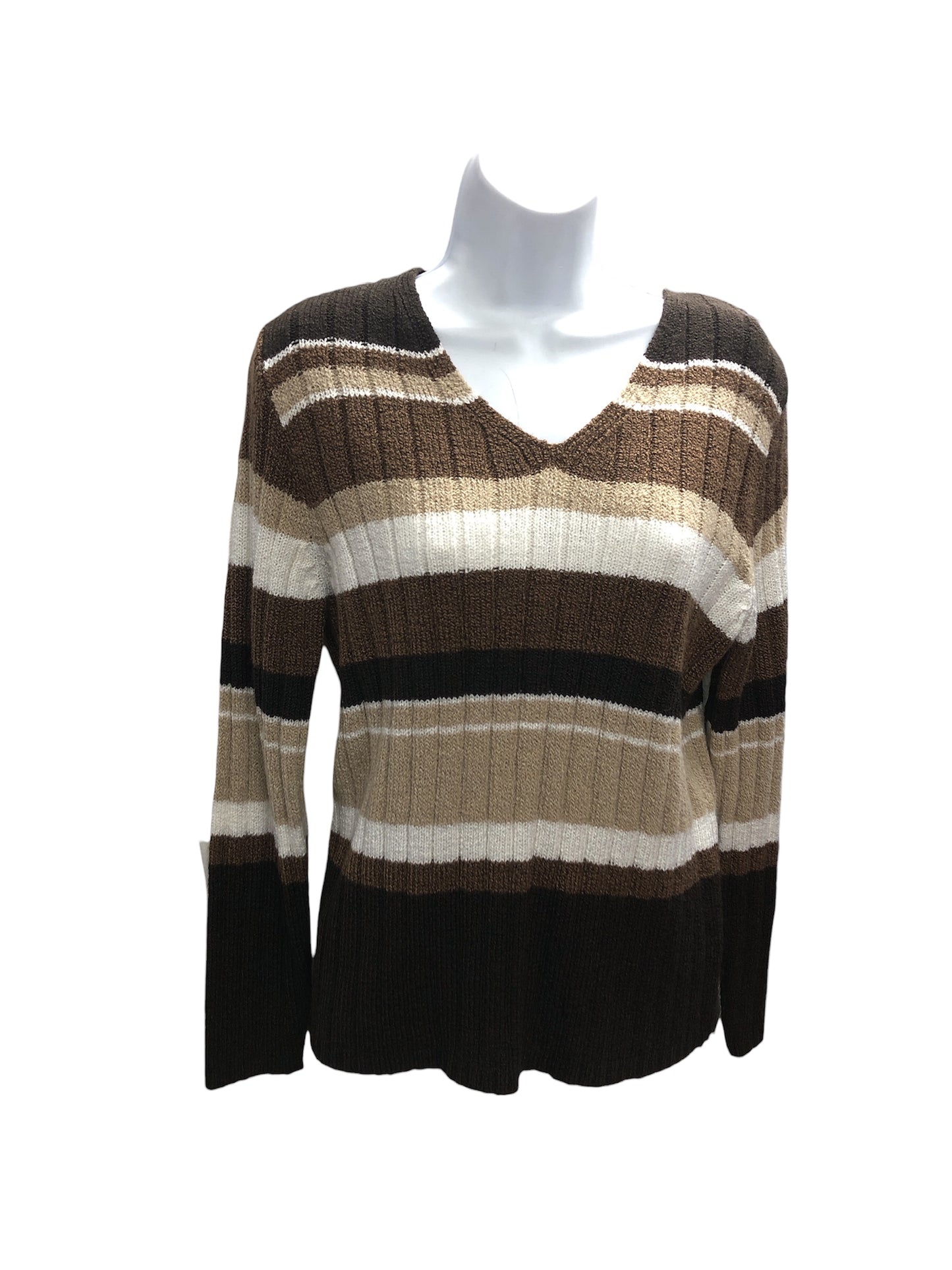 Carolyn Taylor Women's Sweater Brown L