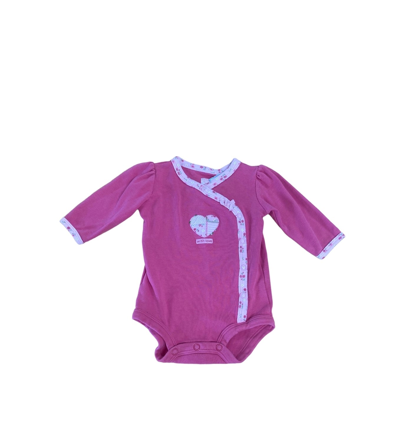 Carter's Pink Onesies 3M