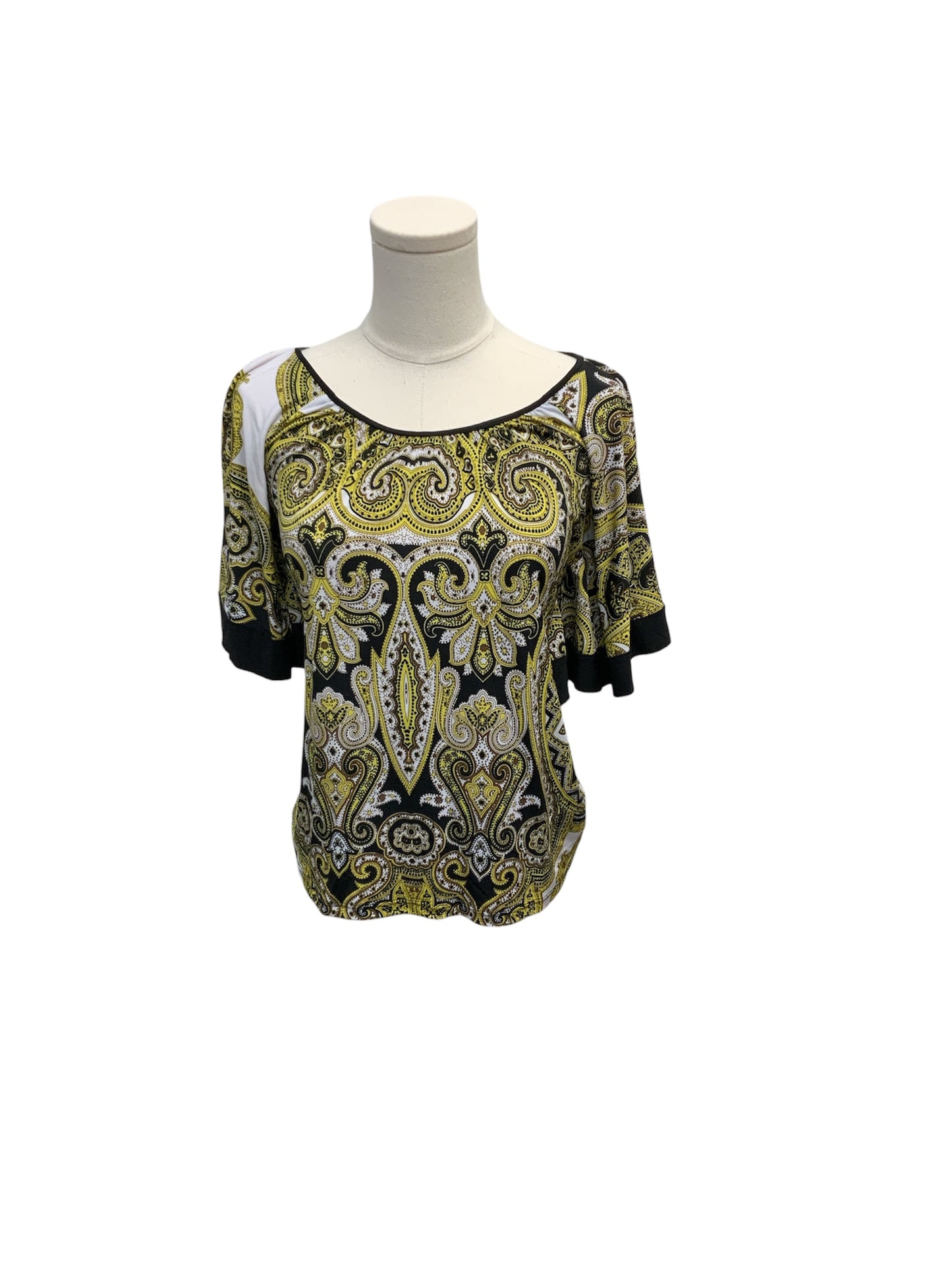 Women's Paisley Top S