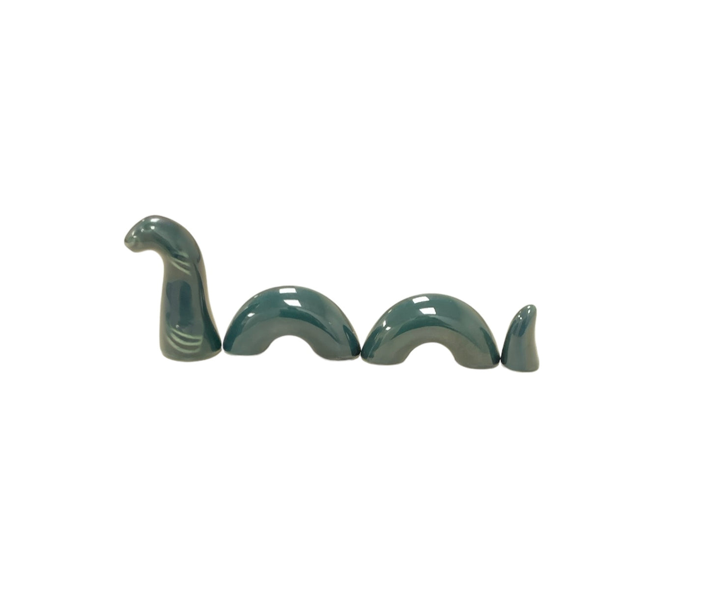 Loch Ness Green Ceramic Monster