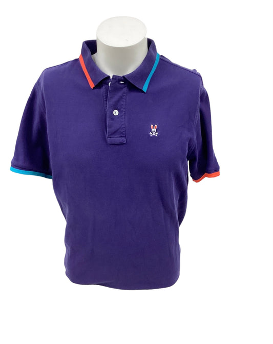 Psycho Bunny Men's Polo Purple 6