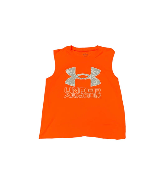 Under Armour Boys Tank Orange M/12