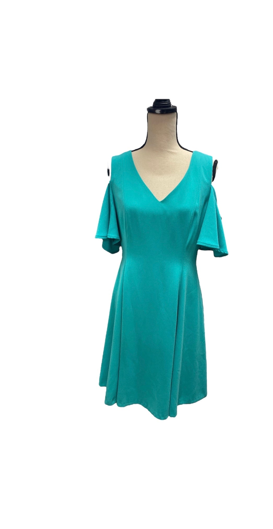 NWT Antonio Melani Midi Green Dress 6