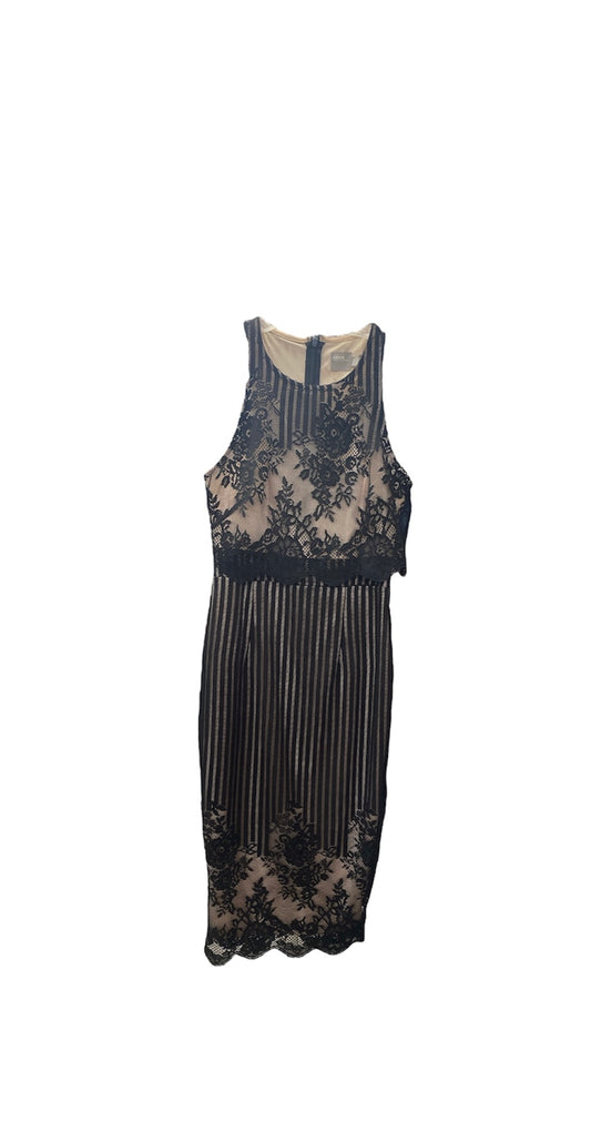 NWT Asos Midi Black Lace Dress 4