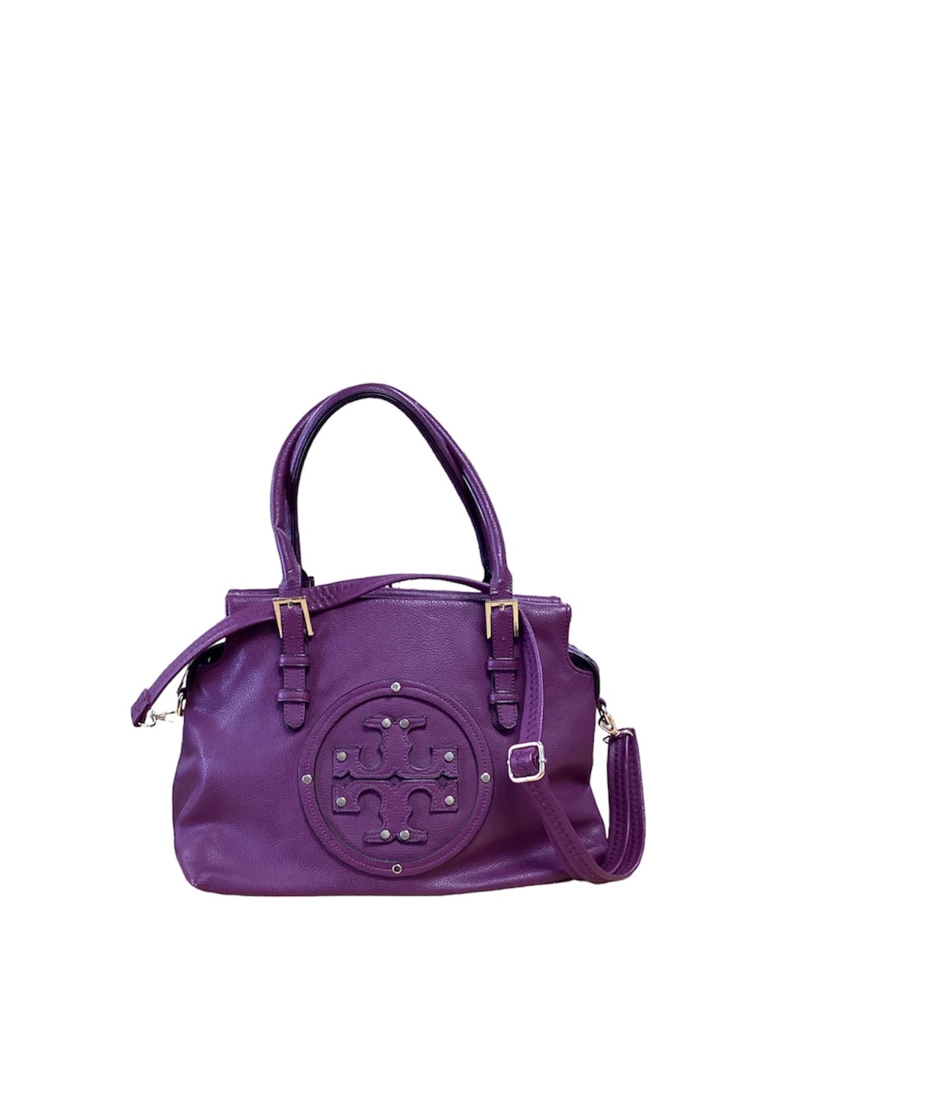 Tory Burch Leather Purple  Crossbody/Shoulder Bag