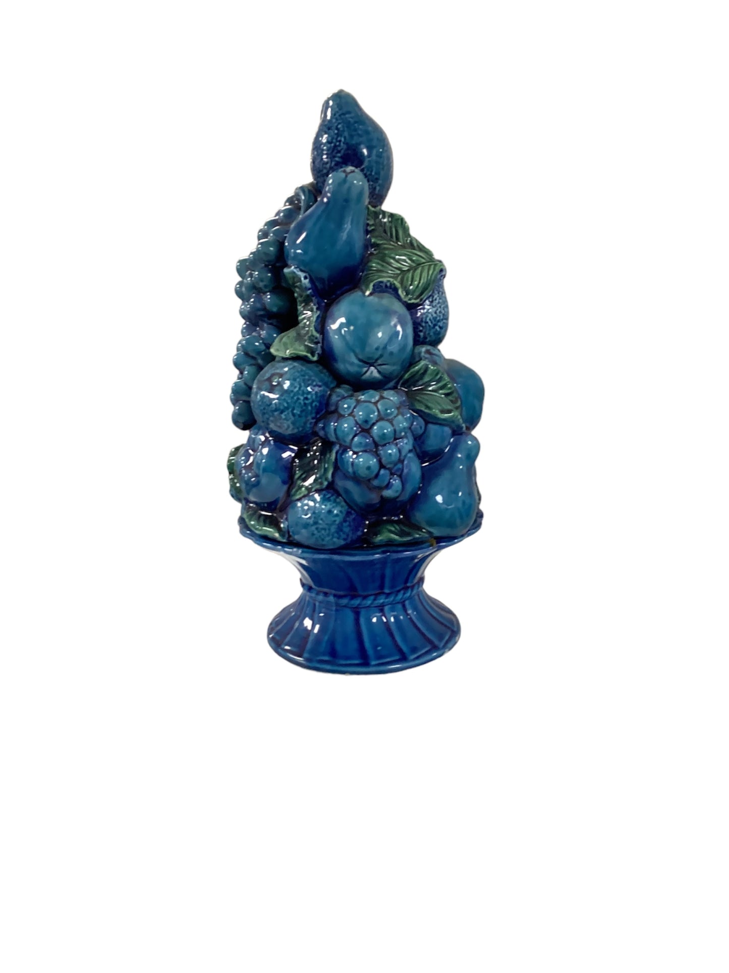 Vintage Blue Fruit Topiary