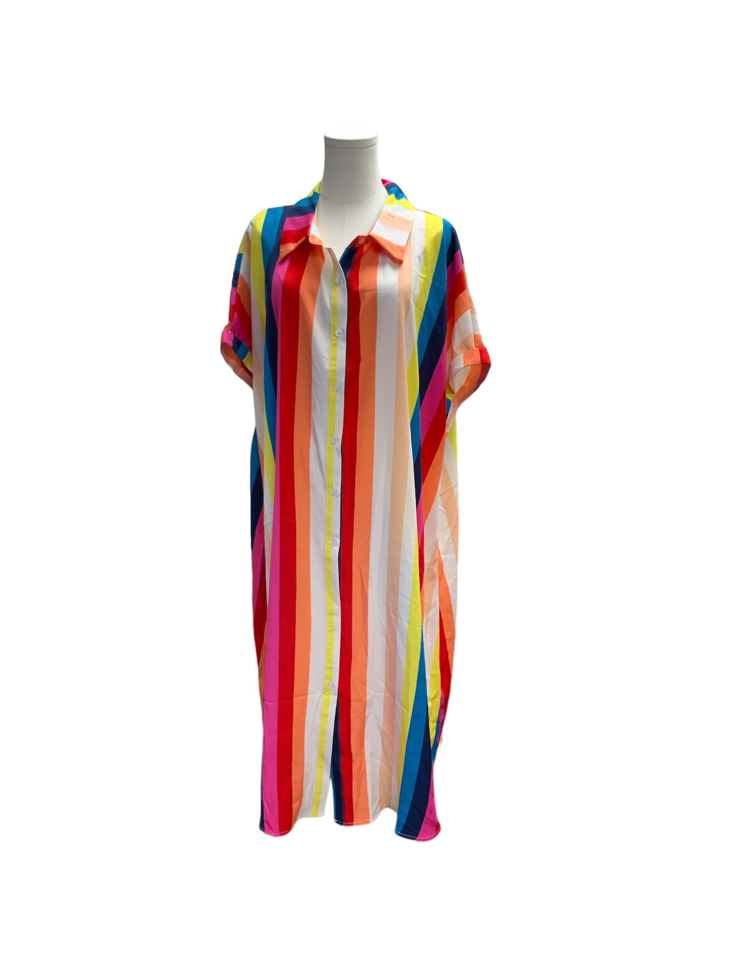 Shein Women's Dress Striped 4XL