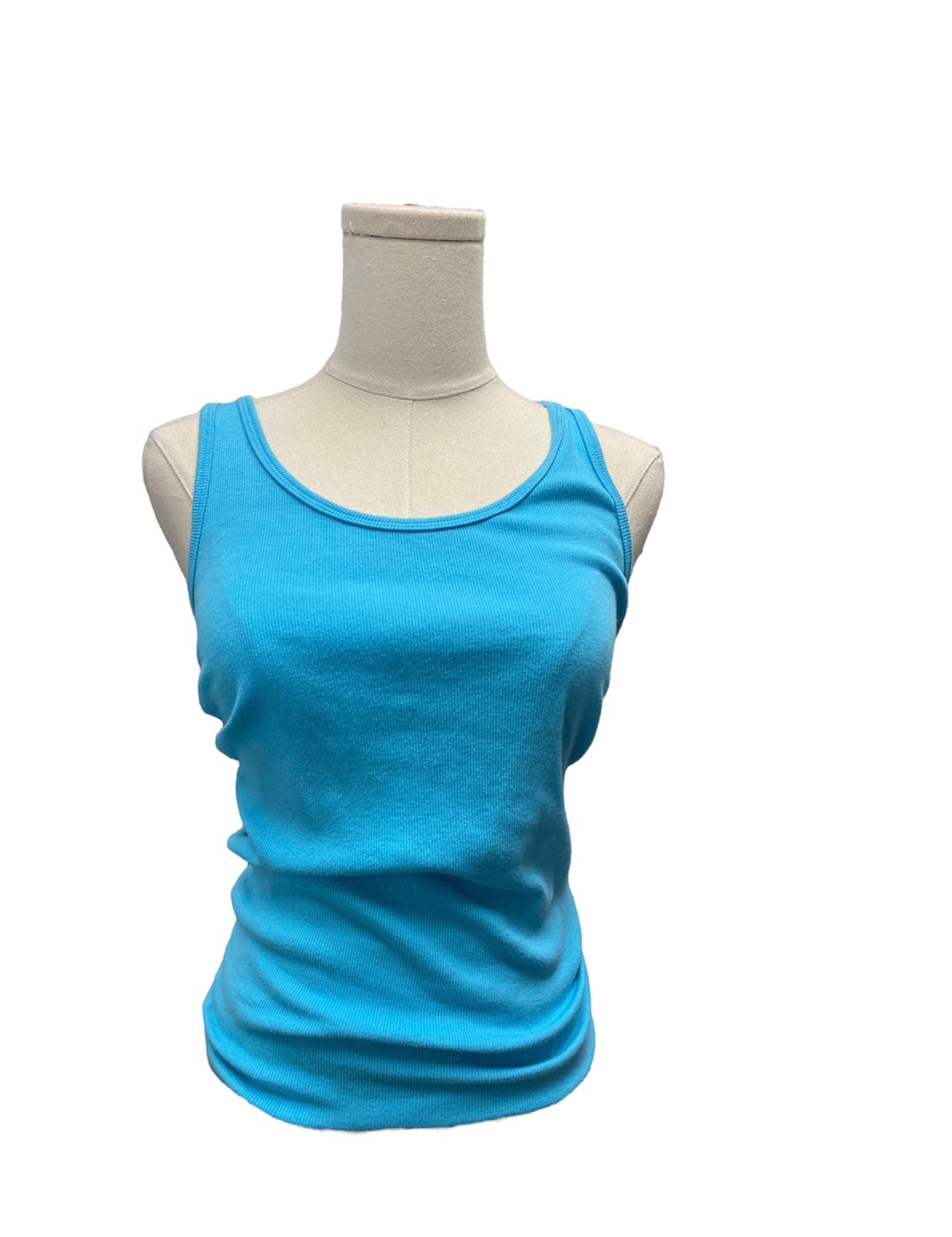 Time & Tru Blue Tank M