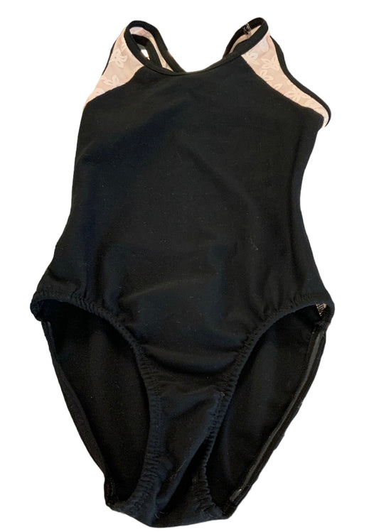 Honeycut Girls Black Swimsuit Md - Lg