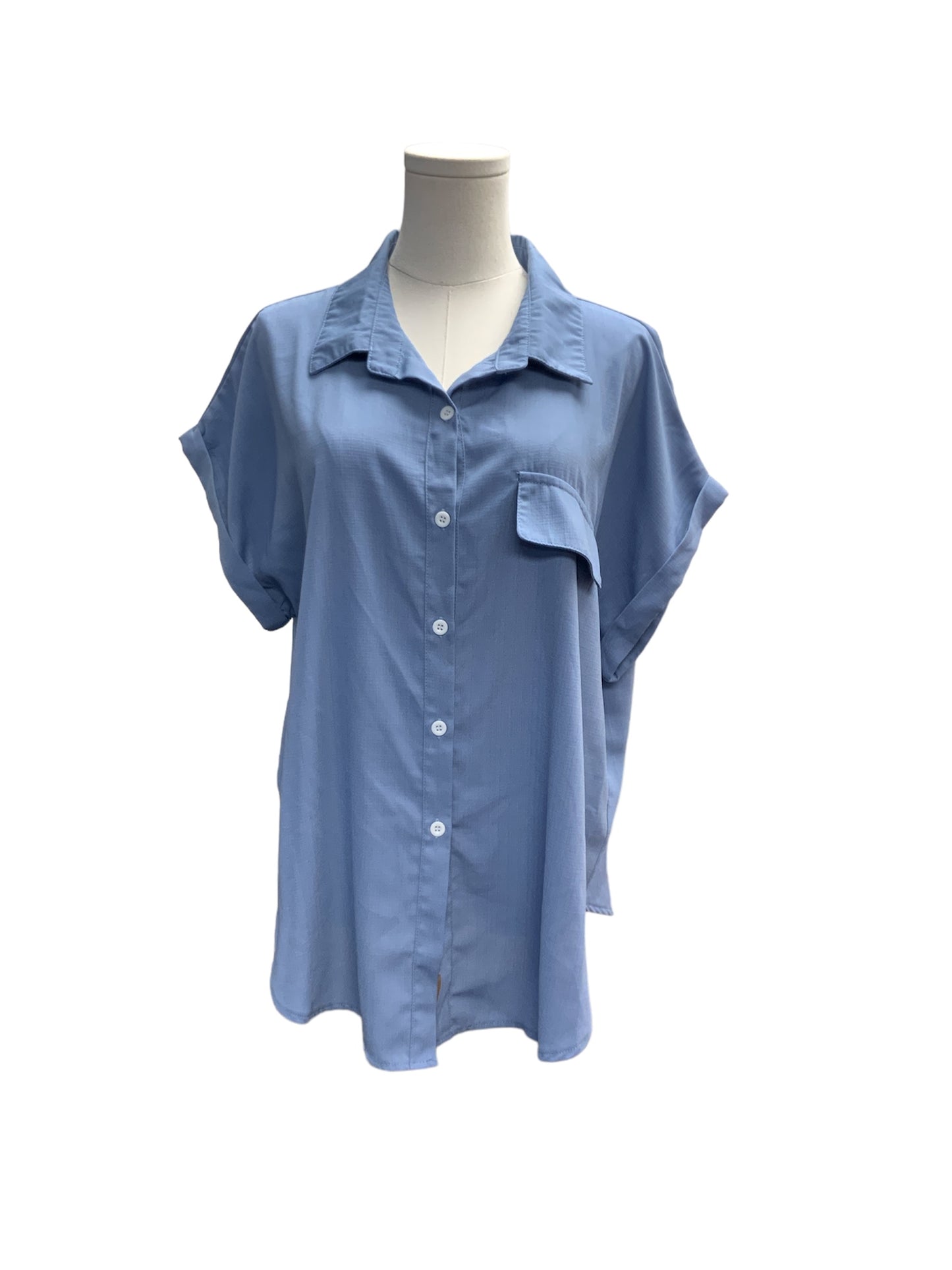 Shein Women's Shirt Blue 1XL