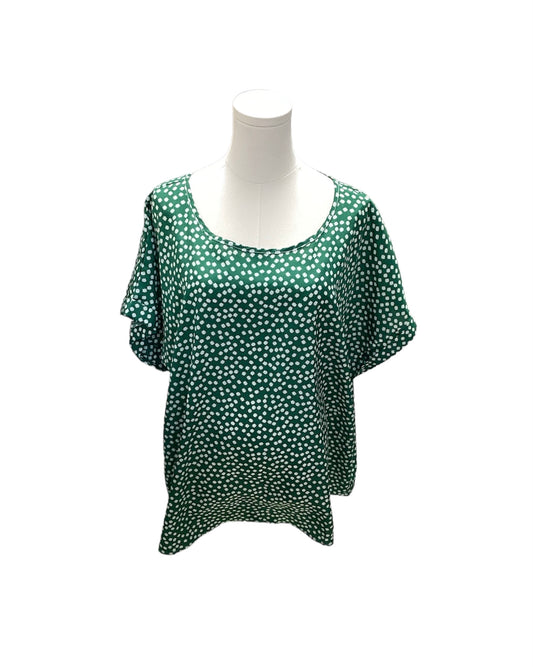 Shein Women's Shirt Green 4XL