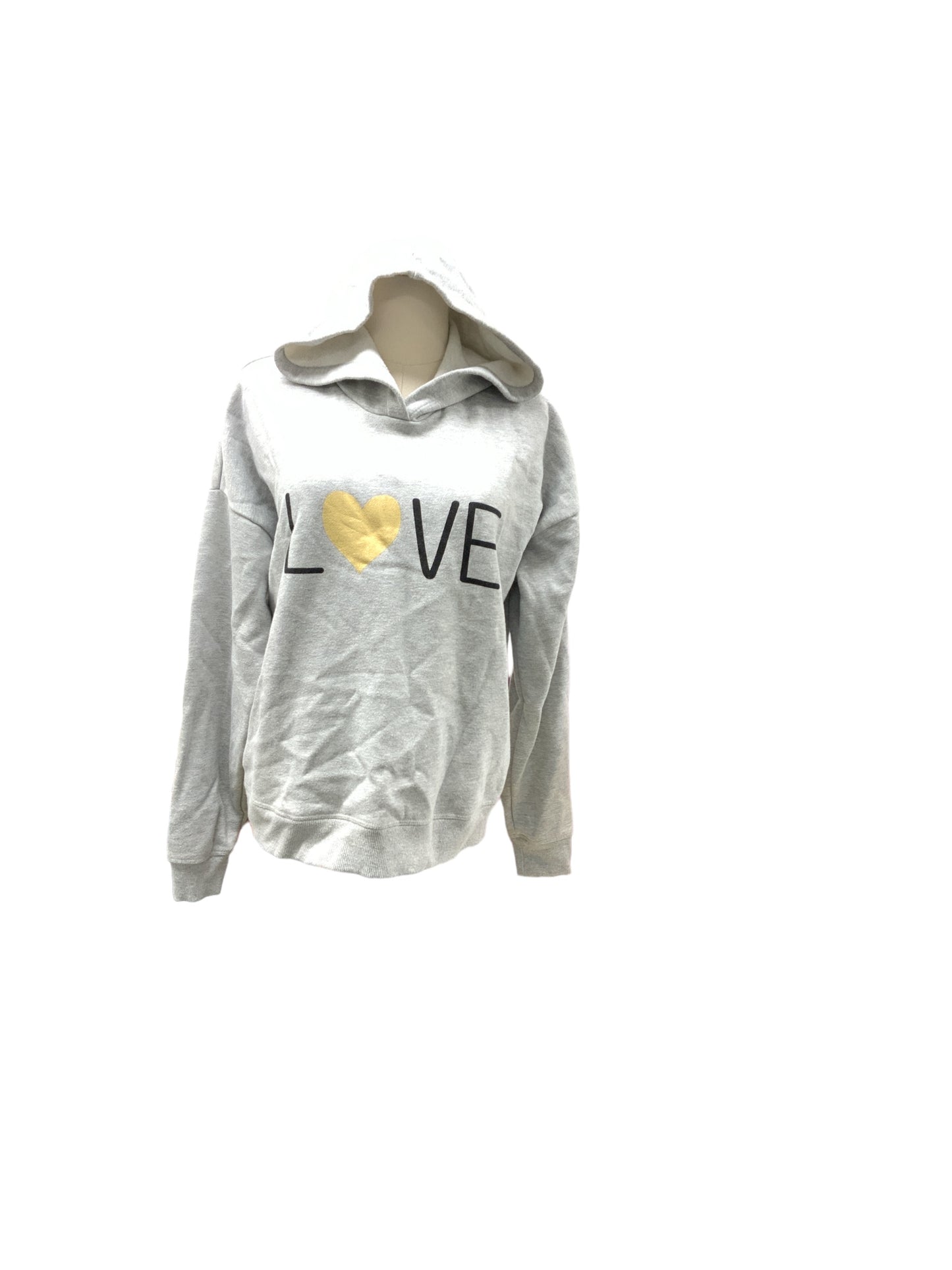 Marled Jr Love Hoodie Gray L