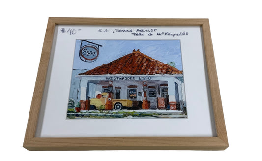 Westbrook Esso 9"x7" Giclee Print by Teri Jo McReynolds