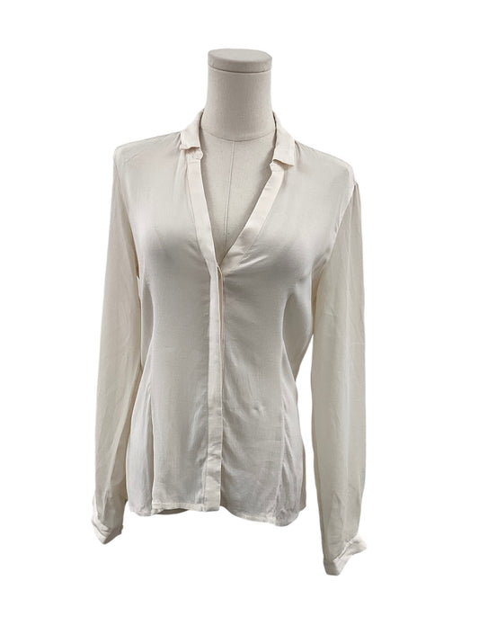 French Connection Women's Blouse Cream 6