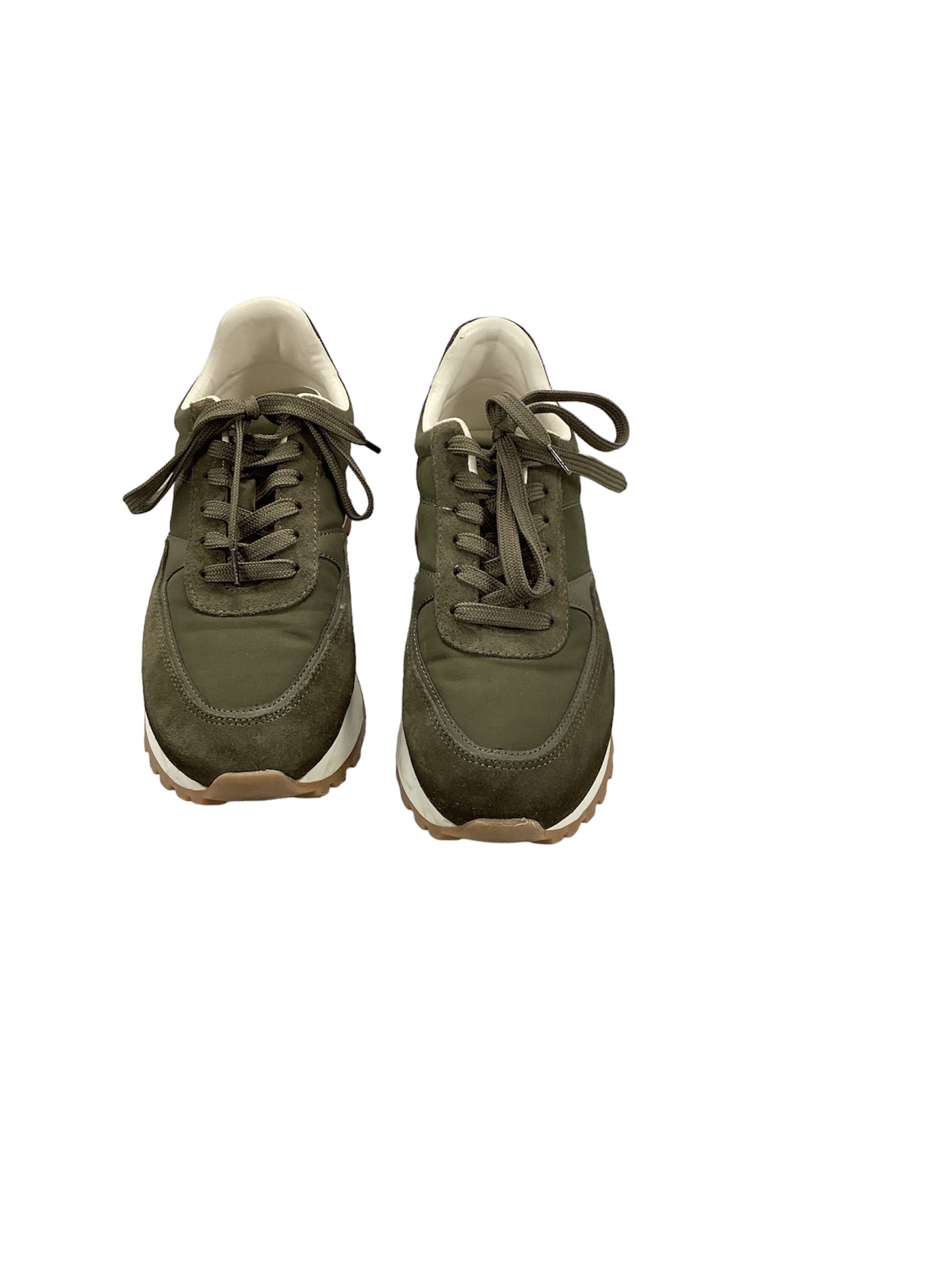 Zara Khaki Green Sneakers 9