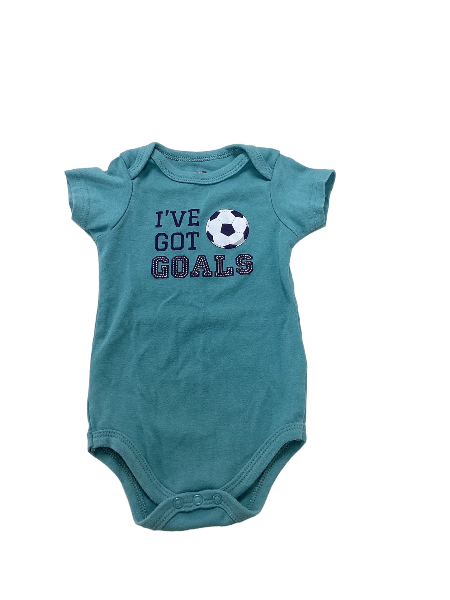 HB Boys Turquoise Onesie 6-9m