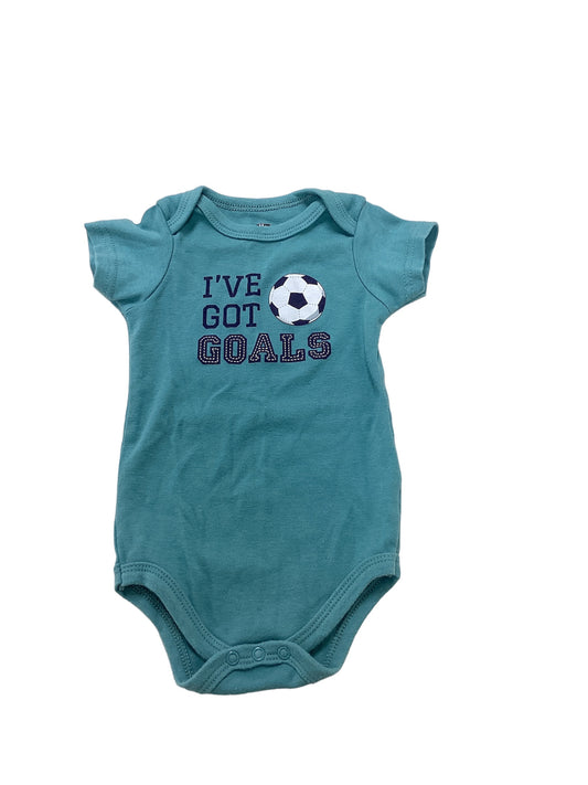 HB Boys Turquoise Onesie 6-9m