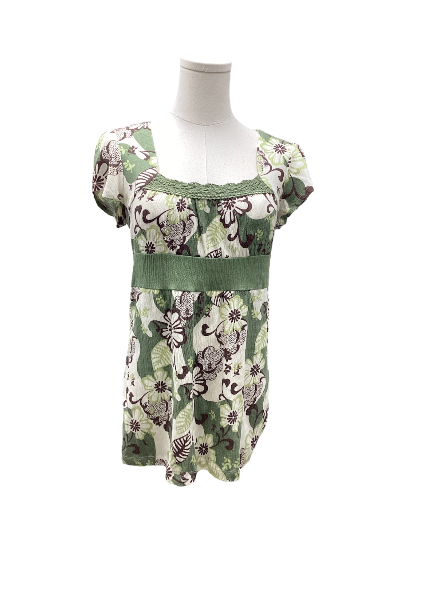 Self Esteem Jr. Tunic Green L