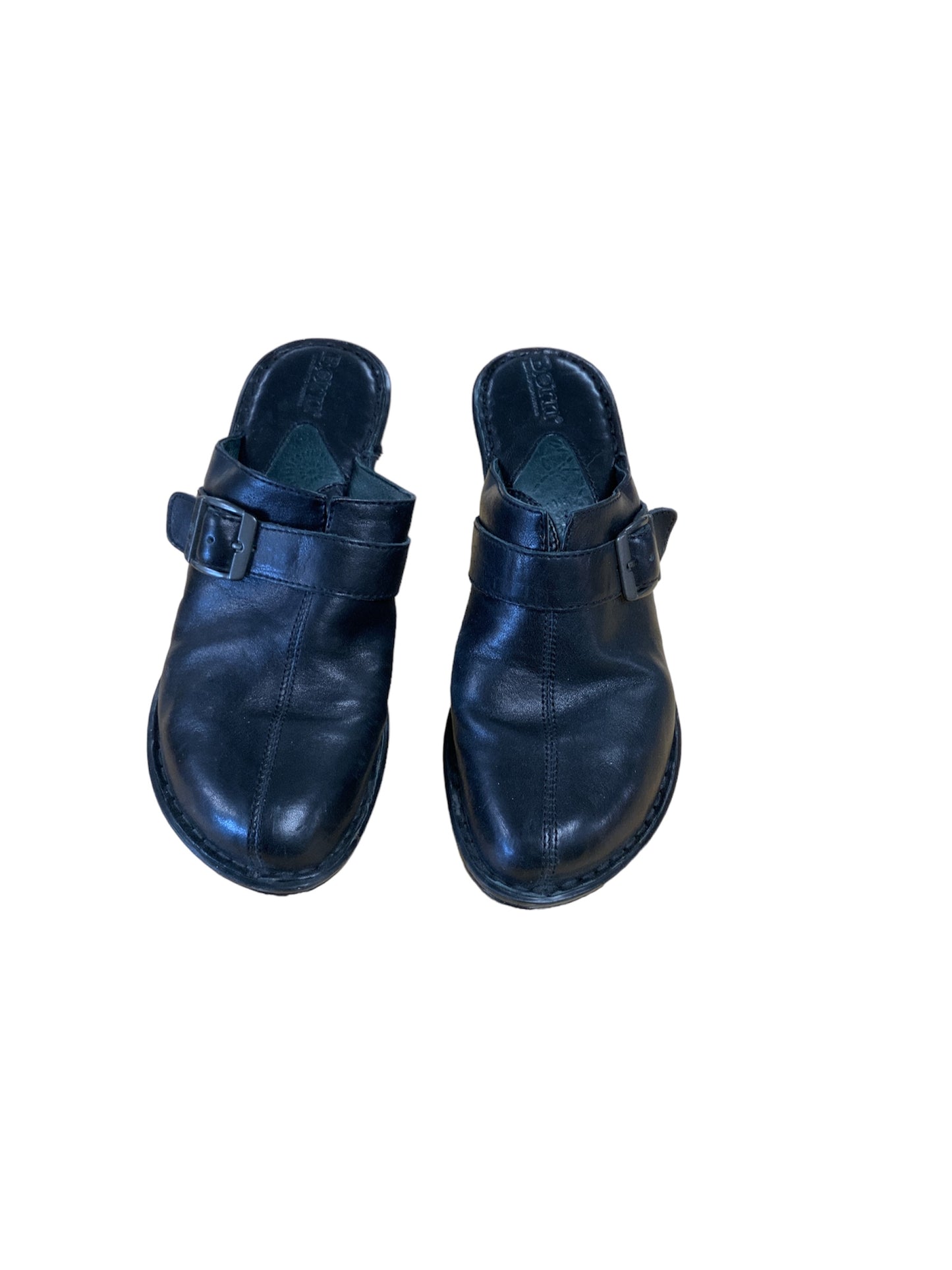 Born Black Clogs 8