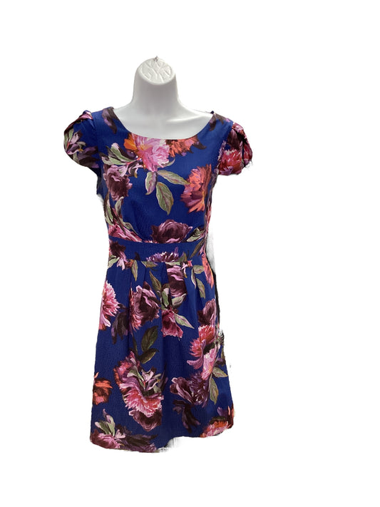 Moulinette Souers Women's Blue Floral Dress 4