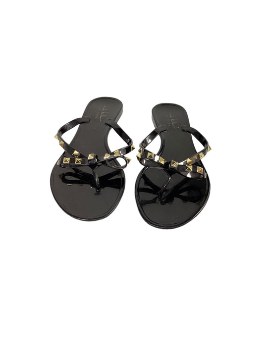 Nicole Miller Black Sandals 10