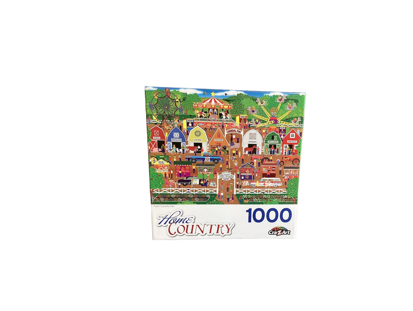 CraZArt Farm County Fair 1000 Pc. Puzzle