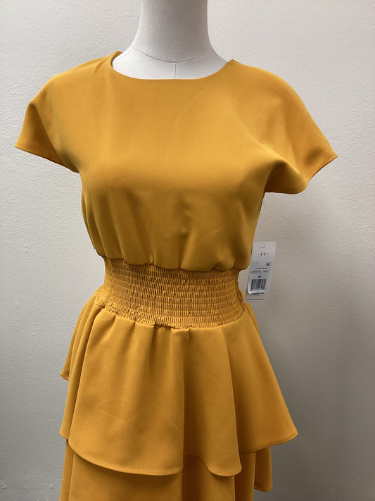 NWT Habitual Womens Dress Mustard Size 10