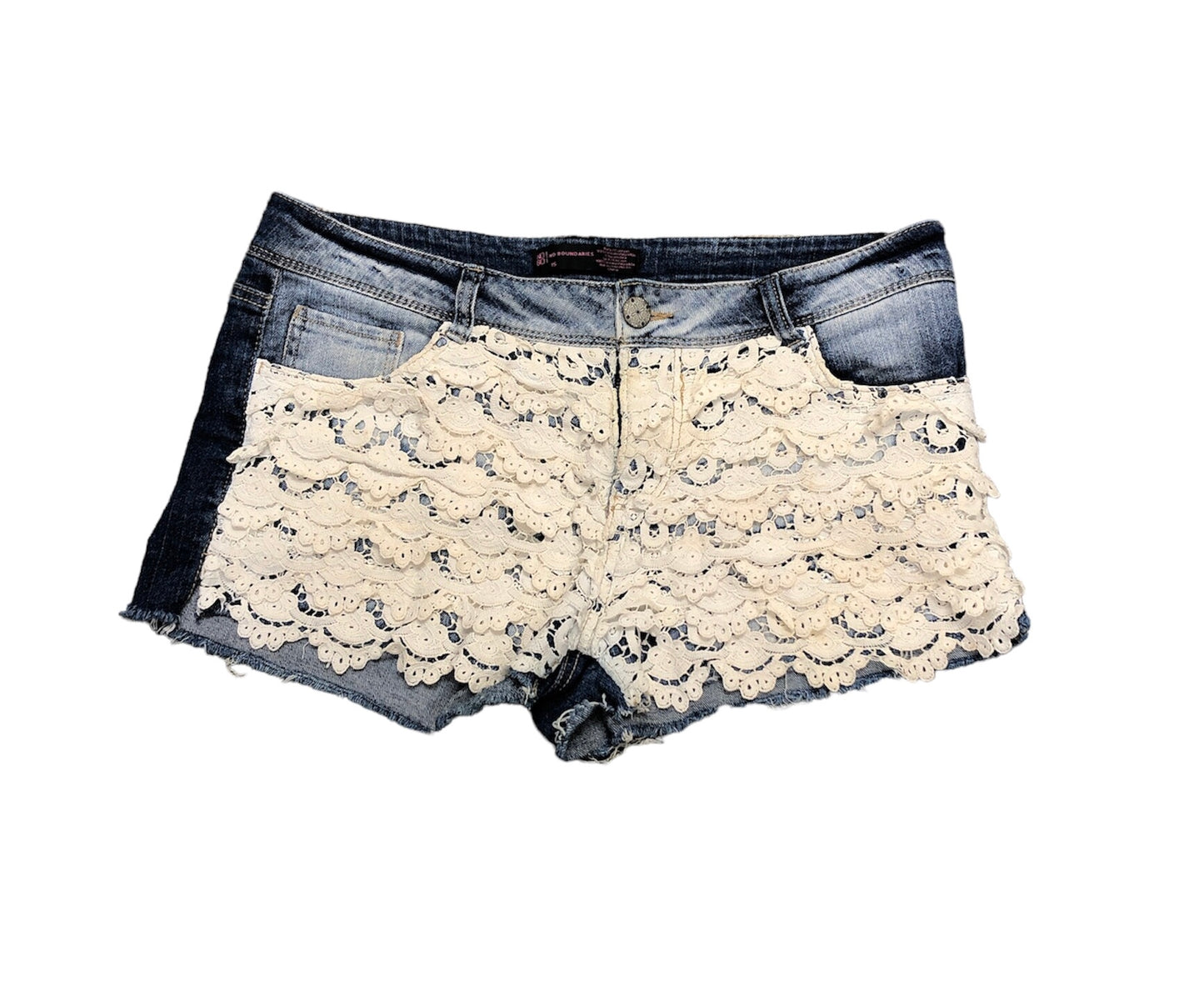 No Boundaries Jr. Short Lace 15/L