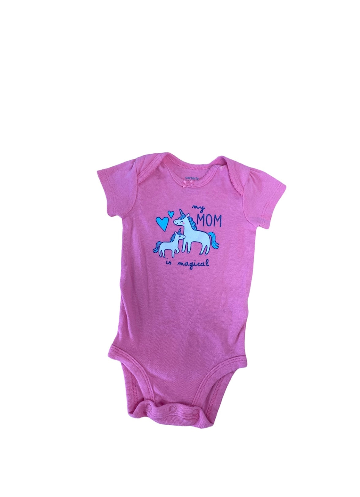 Carter's Pink Onesies 3M